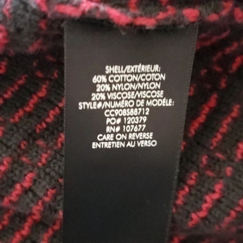 Alice + Olivia Jacket L  Black & Red blazer jacket - Picture 3 of 6